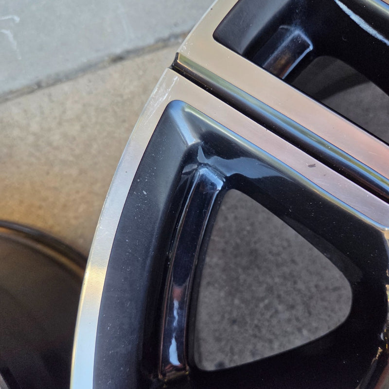 20 GMC SIERRA 2500 HD AT4 DENALI OEM FACTORY STOCK WHEELS RIMS 8X180 black