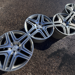 20 MERCEDES BENZ GLE ML63 GLS ML350 ML55 AMG OEM FACTORY STOCK WHEELS RIMS 5x112