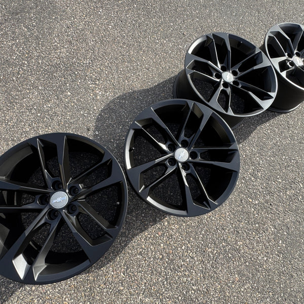 20 CHEVROLET CAMARO CHEVY SS 1LE 5X120 CHEVY OEM FACTORY STOCK WHEELS RIMS BLACK