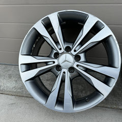 18 MERCEDES BENZ W205 C300 C350 C450 C CLASS OEM FACTORY STOCK WHEELS RIMS 5x112