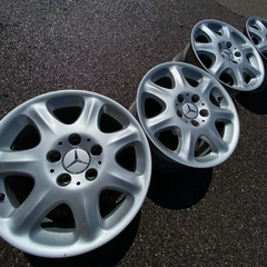16 MERCEDES BENZ W220 S CLASS S430 S500 OEM FACTORY STOCK WHEELS RIMS 5x112
