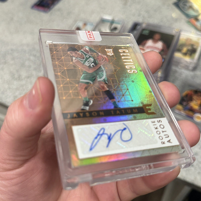 JAYSON TATUM 2017/18 PANINI ESSENTIALS RC ROOKIE AUTOGRAPH CELTICS AUTO