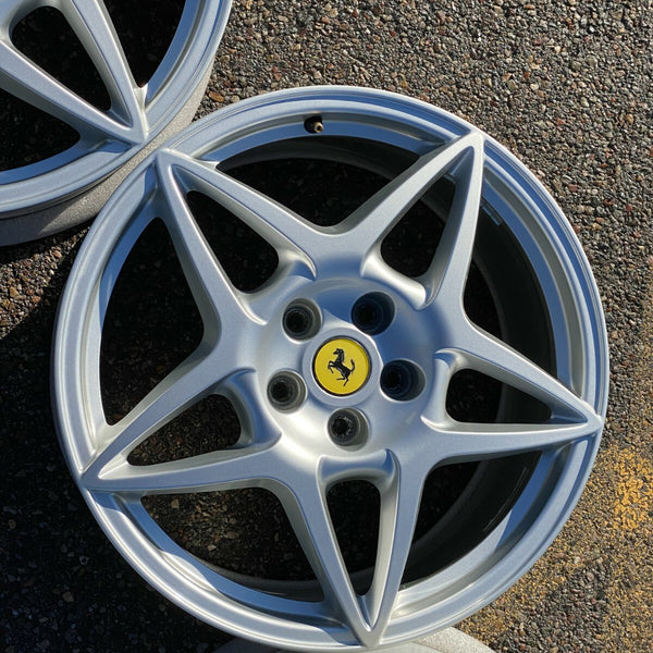 19 20 FERRARI 599 OEM FACTORY STOCK WHEELS RIMS 5X114.3 GTB GTO 612 CHALLENGE