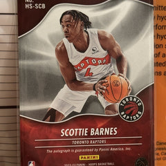 2022-23 Hoops SCOTTIE BARNES Hot Signatures Auto #SCB Raptors