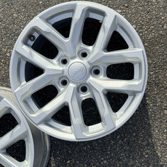 17 JEEP GLADIATOR RUBICON BLACK 392 5X127 OEM FACTORY STOCK WHEELS RIMS WRANGLER