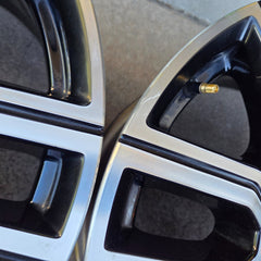 20 GMC SIERRA 2500 HD AT4 DENALI OEM FACTORY STOCK WHEELS RIMS 8X180 black