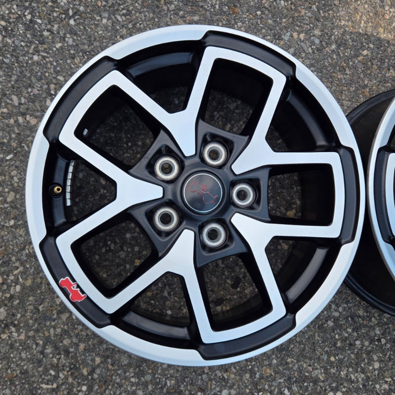 17 JEEP GLADIATOR RUBICON BLACK 392 5X127 OEM FACTORY STOCK WHEELS RIMS WRANGLER