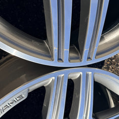 20 MERCEDES BENZ GLE ML63 GLS ML350 ML55 AMG OEM FACTORY STOCK WHEELS RIMS 5x112