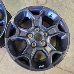 17 JEEP WRANGLER RUBICON GLADIATOR BLACK 392 5X127 OEM FACTORY STOCK WHEELS RIMS