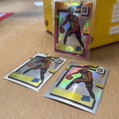 2023 Optic ROOKIE PRIZM NUMBERED /15 Ochai Agbaji Jazz 205 Pink Orange Holo