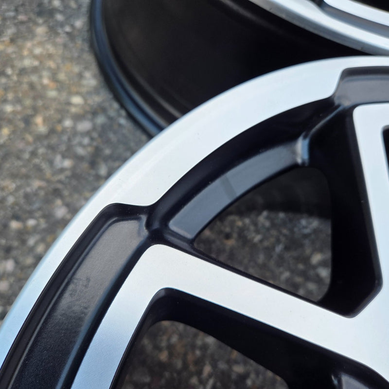 17 JEEP GLADIATOR RUBICON BLACK 392 5X127 OEM FACTORY STOCK WHEELS RIMS WRANGLER