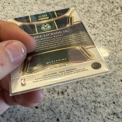 2023-24 PANINI SELECT ANDRE JACKSON JR Tiger Zebra MEZZANINE #317 Prizm