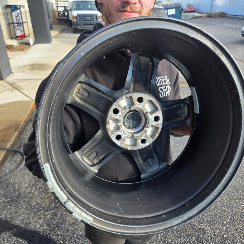 17 JEEP GLADIATOR RUBICON BLACK 392 5X127 OEM FACTORY STOCK WHEELS RIMS WRANGLER