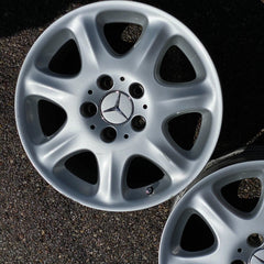16 MERCEDES BENZ W220 S CLASS S430 S500 OEM FACTORY STOCK WHEELS RIMS 5x112