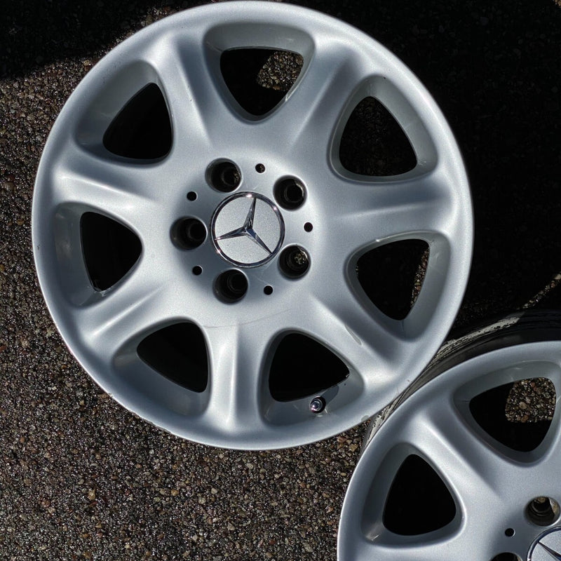 16 MERCEDES BENZ W220 S CLASS S430 S500 OEM FACTORY STOCK WHEELS RIMS 5x112