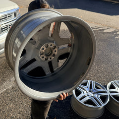 20 MERCEDES BENZ GLE ML63 GLS ML350 ML55 AMG OEM FACTORY STOCK WHEELS RIMS 5x112