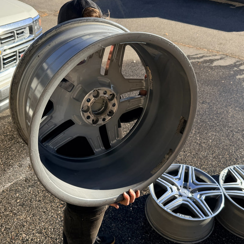 20 MERCEDES BENZ GLE ML63 GLS ML350 ML55 AMG OEM FACTORY STOCK WHEELS RIMS 5x112