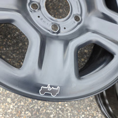 17 JEEP WRANGLER RUBICON BLACK 392 5X127 OEM FACTORY STOCK WHEELS RIMS GLADIATOR