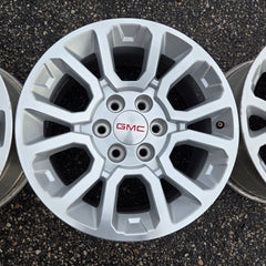 18 GMC SIERRA AT4X ZR2 SALTA AEV 1500 BISON 6X5.5 OEM FACTORY STOCK WHEELS RIMS