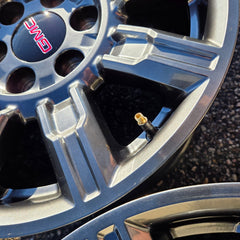 18 GMC SIERRA AT4X ZR2 SALTA AEV BLACK BISON 6X5.5 OEM FACTORY STOCK WHEELS RIMS