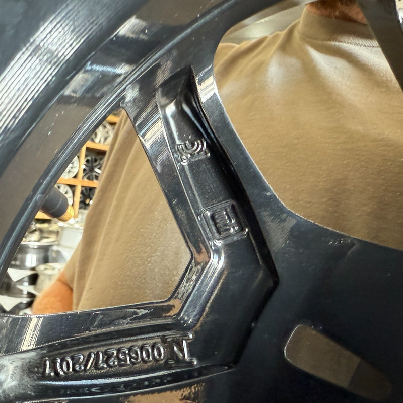 17 EQUINOX 5X115 TRAILBLAZER CHEVROLET OEM FACTORY STOCK WHEELS RIMS BLACK ACTIV