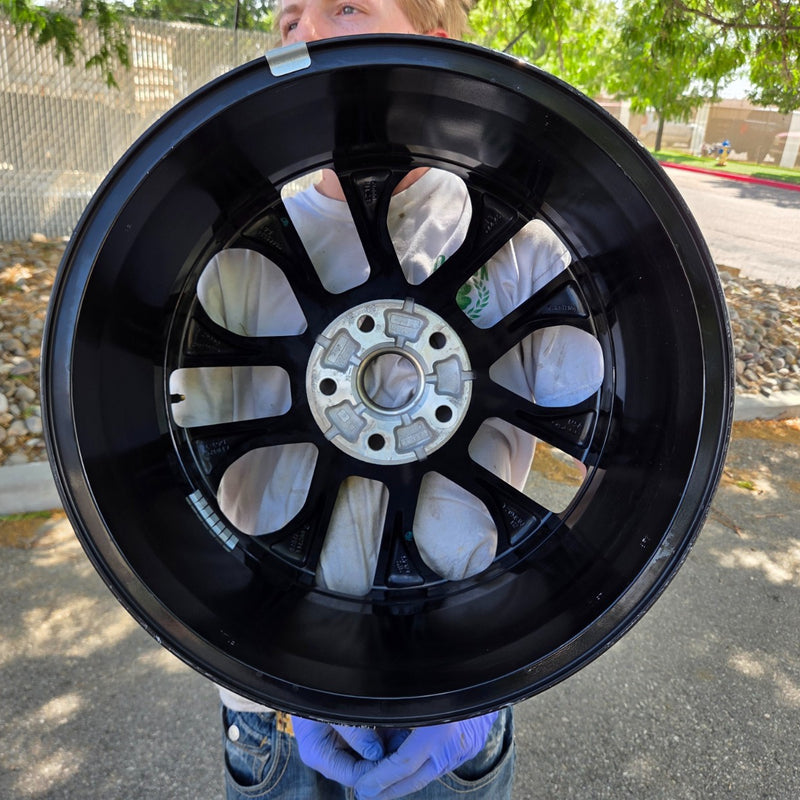 20 JEEP WRANGLER RUBICON BLACK 392 5X127 OEM FACTORY STOCK WHEELS RIMS GLADIATOR