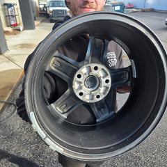 17 JEEP GLADIATOR RUBICON BLACK 392 5X127 OEM FACTORY STOCK WHEELS RIMS WRANGLER