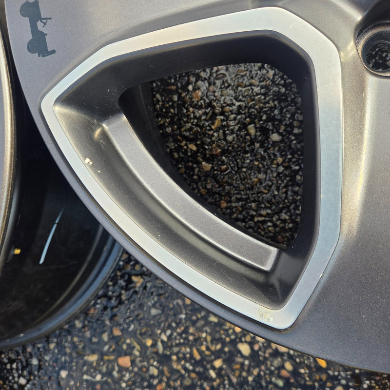 17 JEEP GLADIATOR RUBICON BLACK 392 5X127 OEM FACTORY STOCK WHEELS RIMS WRANGLER