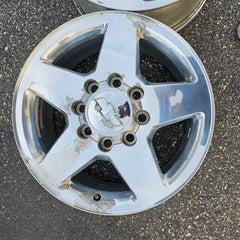 20 CHEVROLET SILVERADO  2500 3500 HD DENALI OEM FACTORY STOCK WHEELS RIMS 8X180