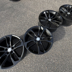 20 CHEVROLET CAMARO CHEVY SS 1LE 5X120 CHEVY OEM FACTORY STOCK WHEELS RIMS BLACK