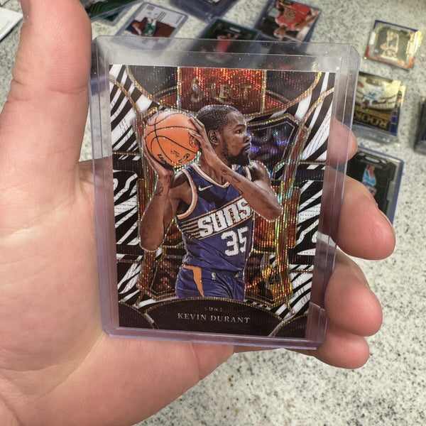 KEVIN DURANT LOT STARCADE ZEBRA GREEN RED ICON MEZZANINE PRIZM SELECT 23-24