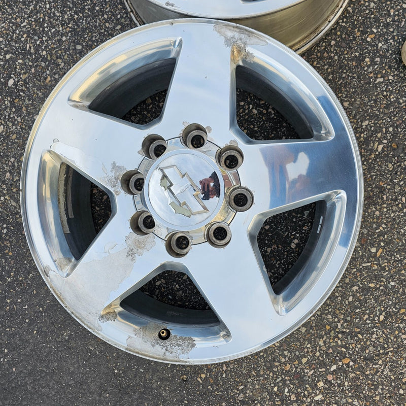 20 CHEVROLET SILVERADO  2500 3500 HD DENALI OEM FACTORY STOCK WHEELS RIMS 8X180