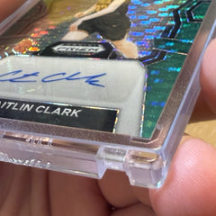 PANINI PRIZM DRAFT PICKS AUTOgraph CAITLIN CLARK ROOKIE RC Signing Numbered /25