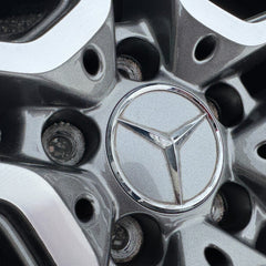 18 MERCEDES BENZ W205 C300 C350 C450 C43 AMG OEM FACTORY STOCK WHEELS RIMS 5x112