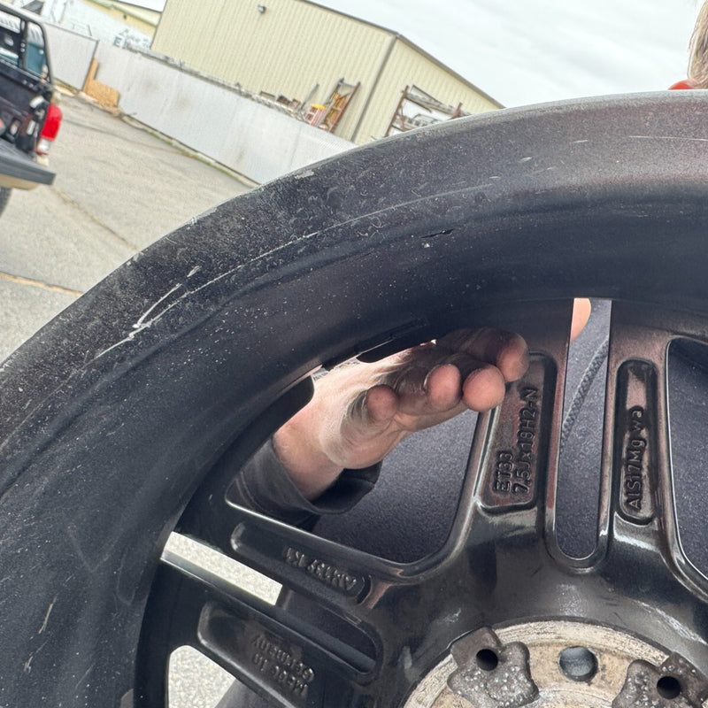 18 MERCEDES BENZ W205 C300 C350 C450 C43 AMG OEM FACTORY STOCK WHEELS RIMS 5x112