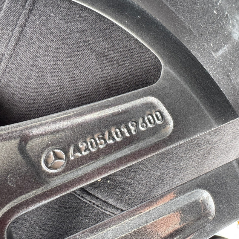 18 MERCEDES BENZ W205 C300 C350 C450 C43 AMG OEM FACTORY STOCK WHEELS RIMS 5x112