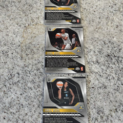 3 CARDS!!! Angel Reese WNBA Prizm Blue /199 Rookie RC 147 Sky clark numbered lot