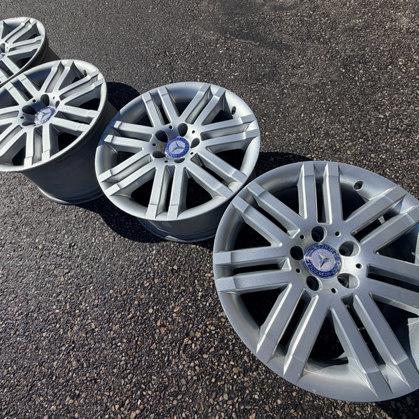 17 MERCEDES BENZ W204 C300 C350 C450 C CLASS OEM FACTORY STOCK WHEELS RIMS 5x112