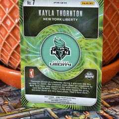 Kayla Thornton 2024 Panini Prizm WNBA Fractal clark numbered Pulsar Prizm /25