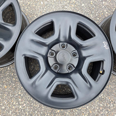 17 JEEP WRANGLER RUBICON BLACK 392 5X127 OEM FACTORY STOCK WHEELS RIMS GLADIATOR