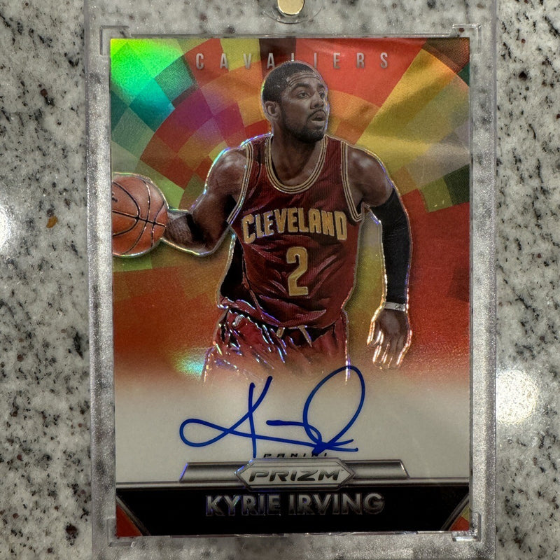 KYRIE IRVING 2015 2016 Auto Autograph Panini Prizm /25 Gem Mint 11/25