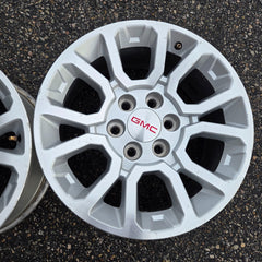 18 GMC SIERRA AT4X ZR2 SALTA AEV 1500 BISON 6X5.5 OEM FACTORY STOCK WHEELS RIMS