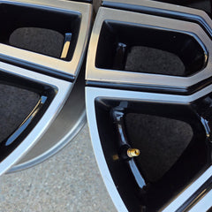 20 GMC SIERRA 2500 HD AT4 DENALI OEM FACTORY STOCK WHEELS RIMS 8X180 black