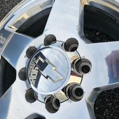 20 CHEVROLET SILVERADO  2500 3500 HD DENALI OEM FACTORY STOCK WHEELS RIMS 8X180