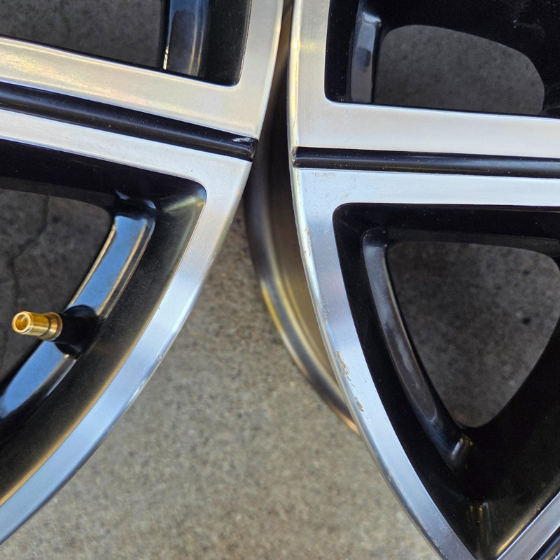 20 GMC SIERRA 2500 HD AT4 DENALI OEM FACTORY STOCK WHEELS RIMS 8X180 black