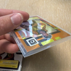 2023 Optic ROOKIE PRIZM NUMBERED /15 Ochai Agbaji Jazz 205 Pink Orange Holo