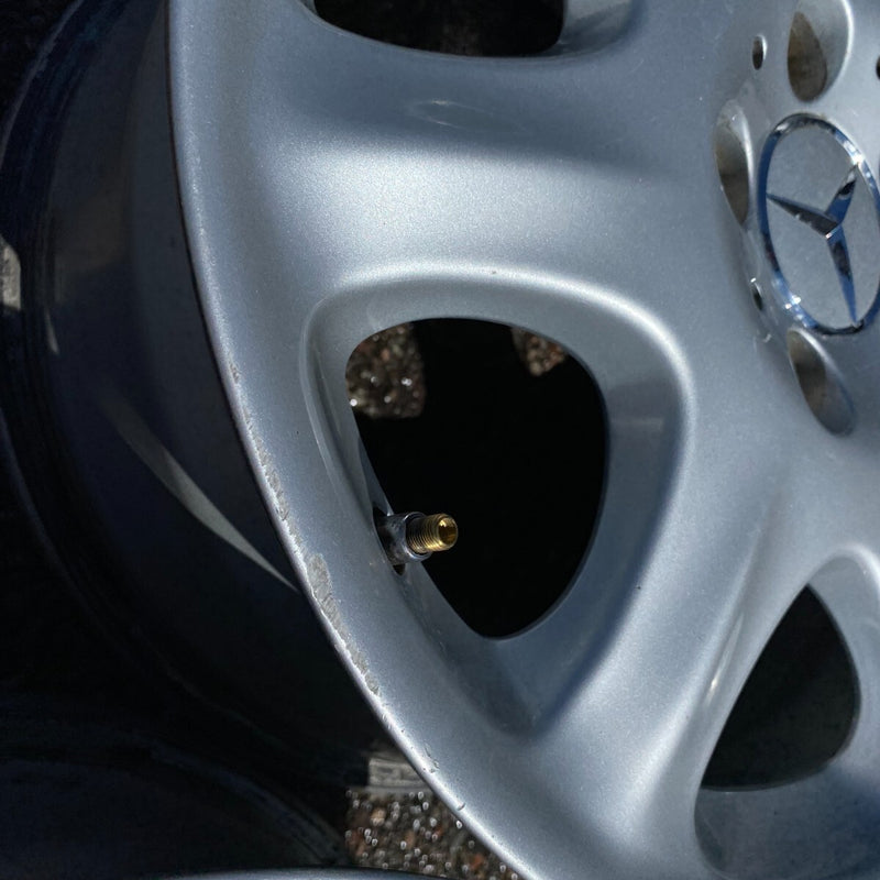 16 MERCEDES BENZ W220 S CLASS S430 S500 OEM FACTORY STOCK WHEELS RIMS 5x112