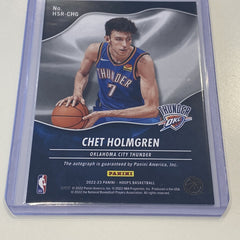 NBA HOOPS Chet Holmgren Auto autograph Hologram Rookie Card Hot Signatures 2023