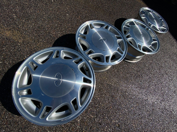 15" INFINITI J30 5X114.3 OEM FACTORY STOCK WHEELS RIMS i30 Q45