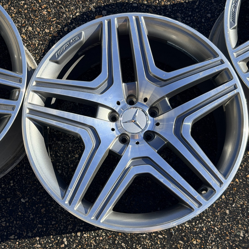 20 MERCEDES BENZ GLE ML63 GLS ML350 ML55 AMG OEM FACTORY STOCK WHEELS RIMS 5x112